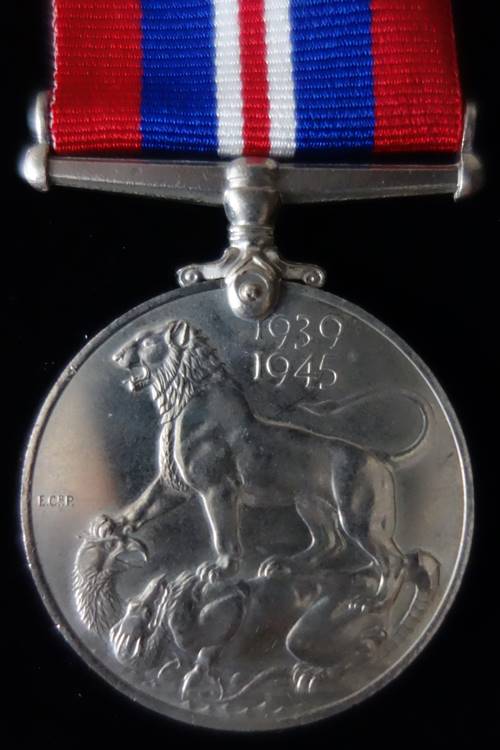 War Medal 1939-45 Reverse