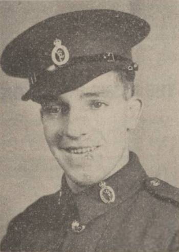 Signalman Kenneth Stewart 3rd Divisional Signals